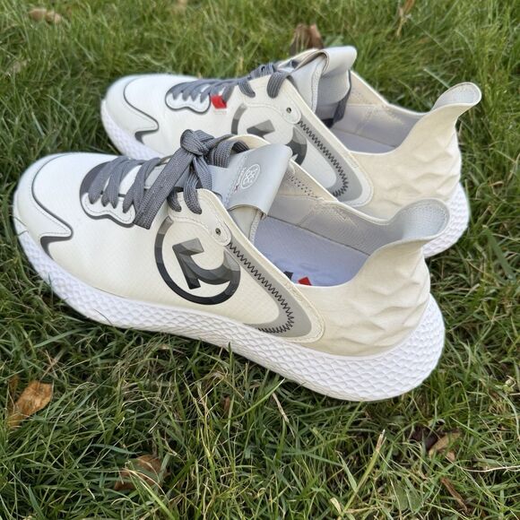 G/FORE MG4X2 9.5 Quarter G Cross Training Men’s Golf Shoes G4MF23EF45 Color SNOW - Picture 7 of 9